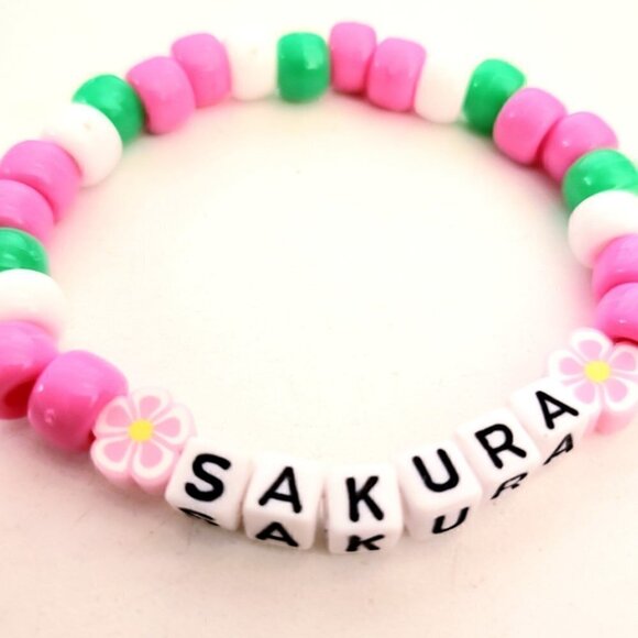 Sakura Lotus Kandi Bracelet - Picture 2 of 3
